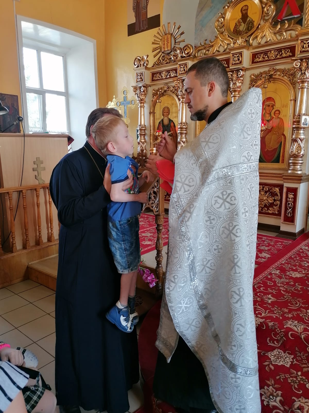 Состоялась духовно-просветительская встреча детей со священниками