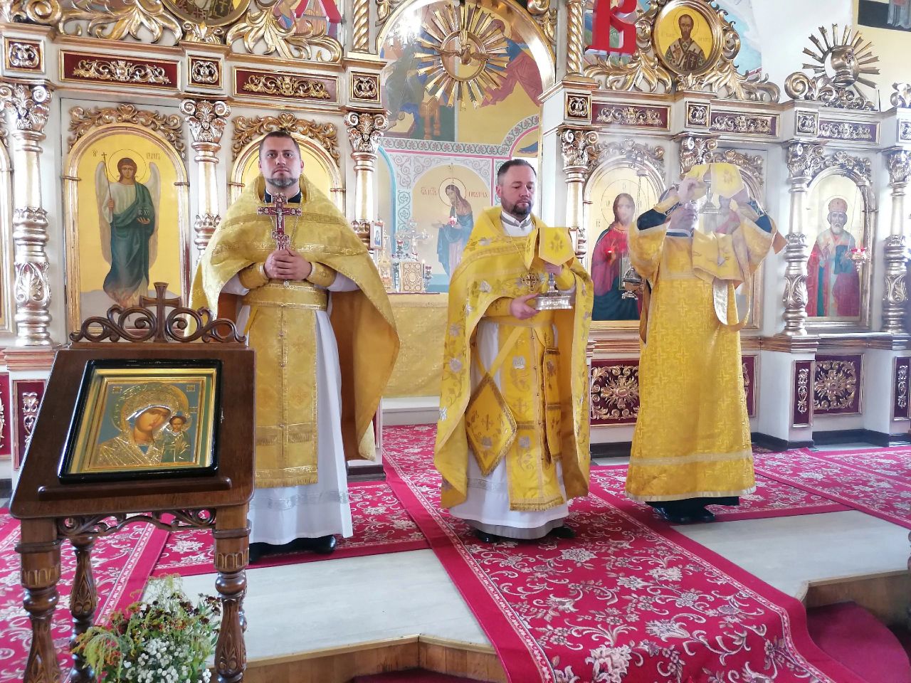 Литургия в день пророка Иезекиля 