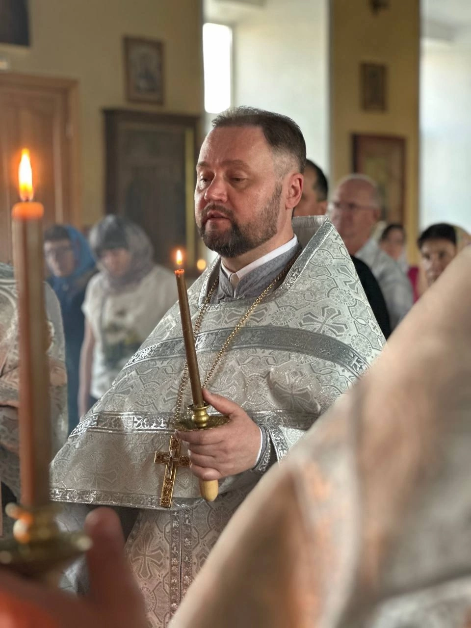 Вечернее богослужение в канун Троицкой родительской субботы