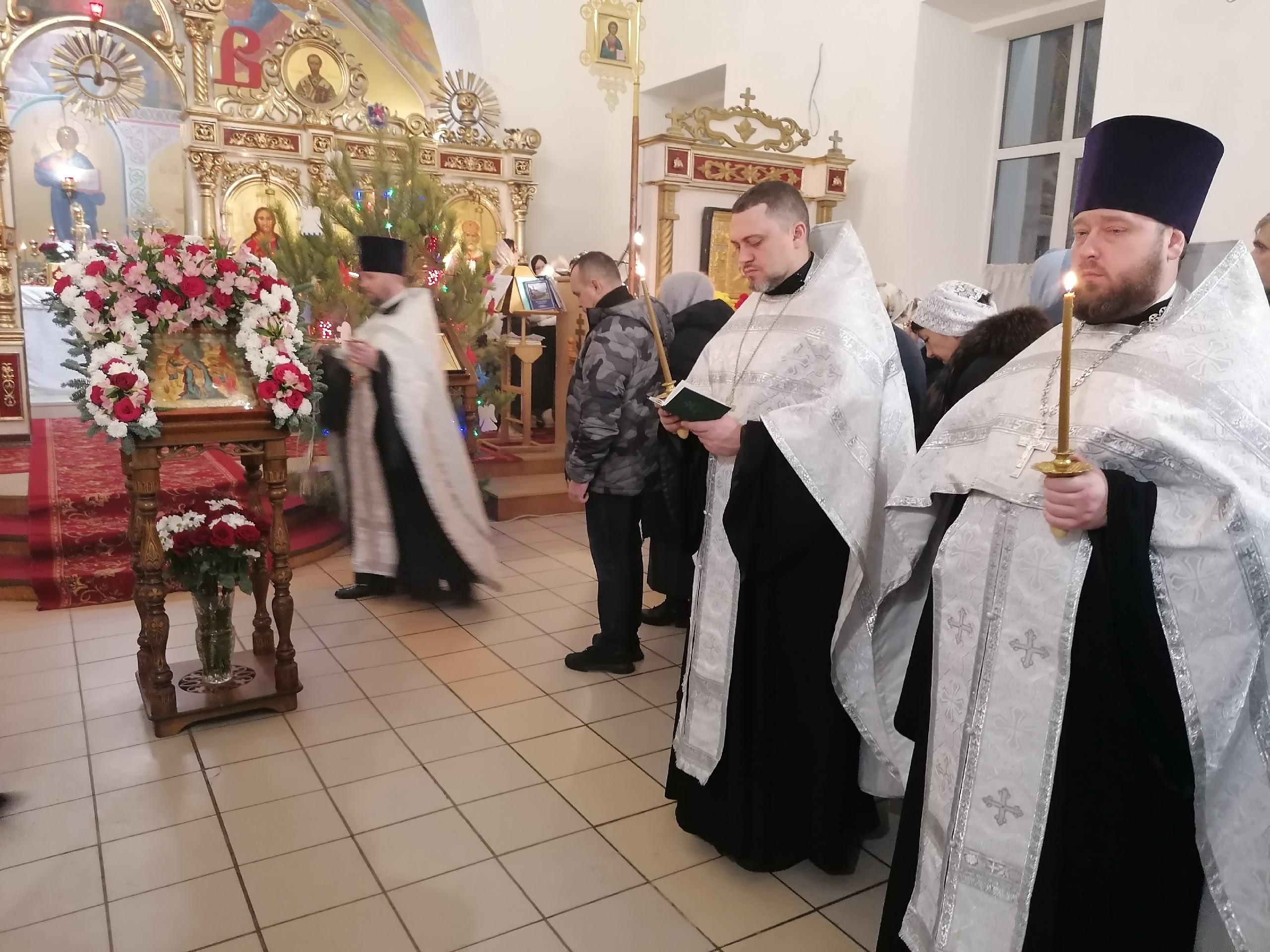 Всенощное бдение в канун Крещения Господня