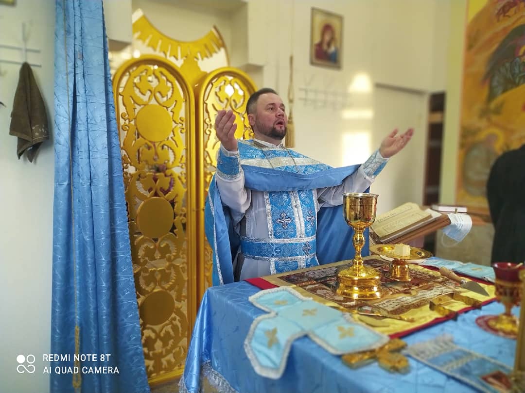 Литургия в Неделю 24-ю по Пятидесятнице в Камайке