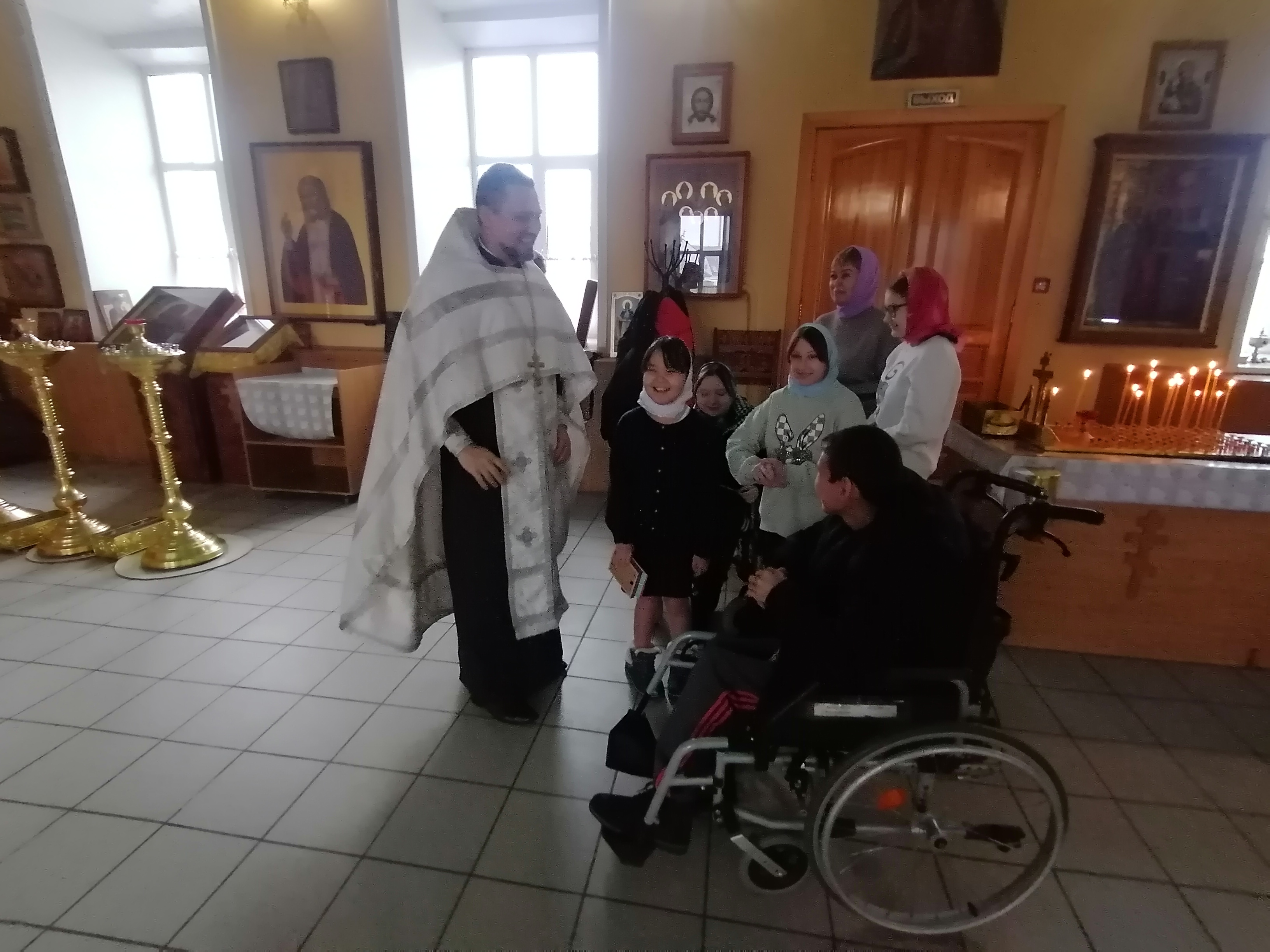 Состоялась духовно-просветительская встреча детей со священником