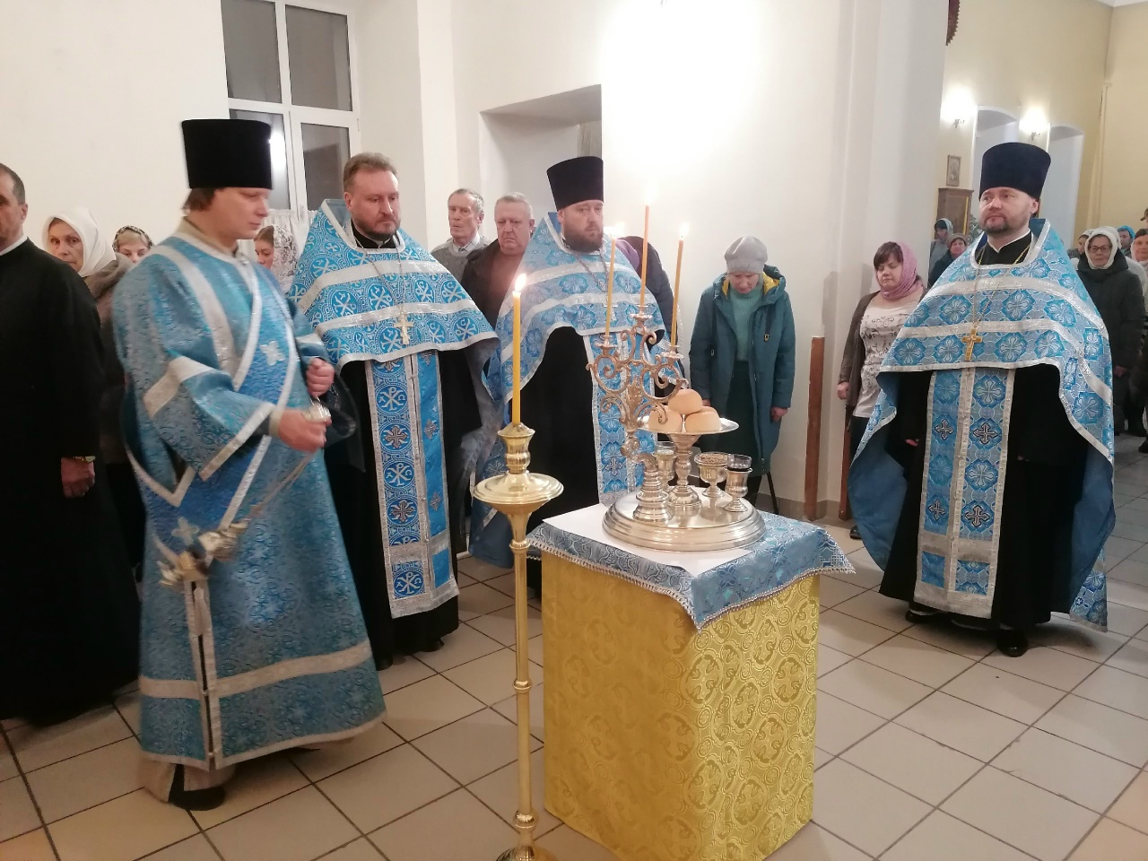 Всенощное бдение в канун празднования Введения во храм Пресвятой Богородицы