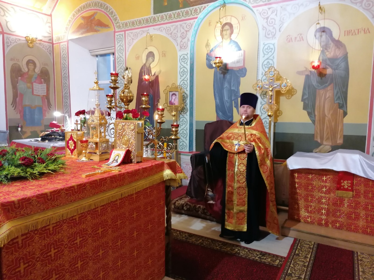 Всенощное бдение в канун празднования Воздвижения Животворящего Креста Господня