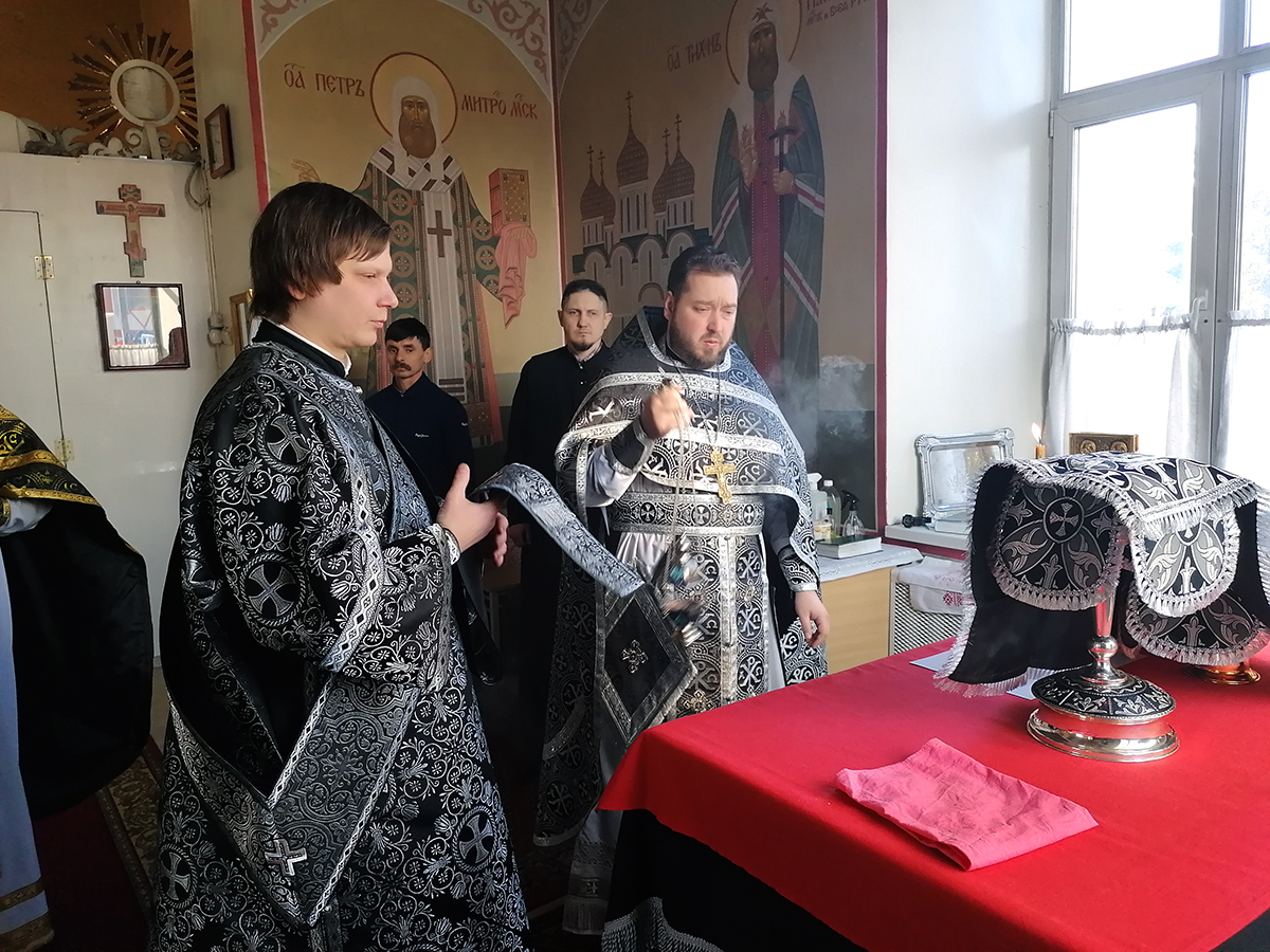 Служба в среду первой седмицы Великого поста