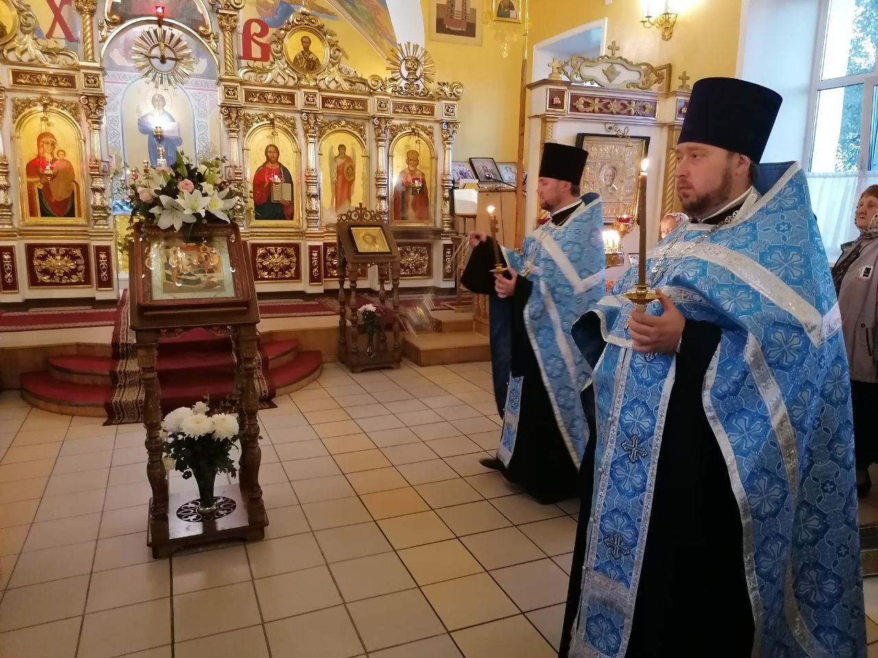 Всенощное бдение в канун праздника Рождества Пресвятой Богородицы 