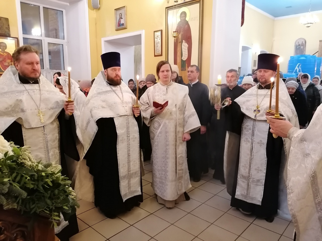Всенощное бдение в канун Крещения Господня