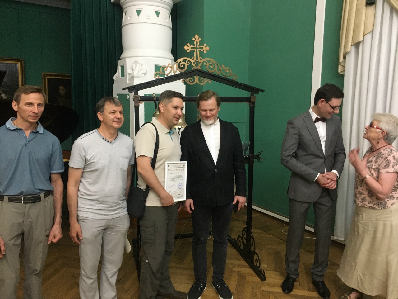 Посещение лекции-концерта исскуствоведа, музыканта Александра Великовского "Колокольный звон в русской музыке"