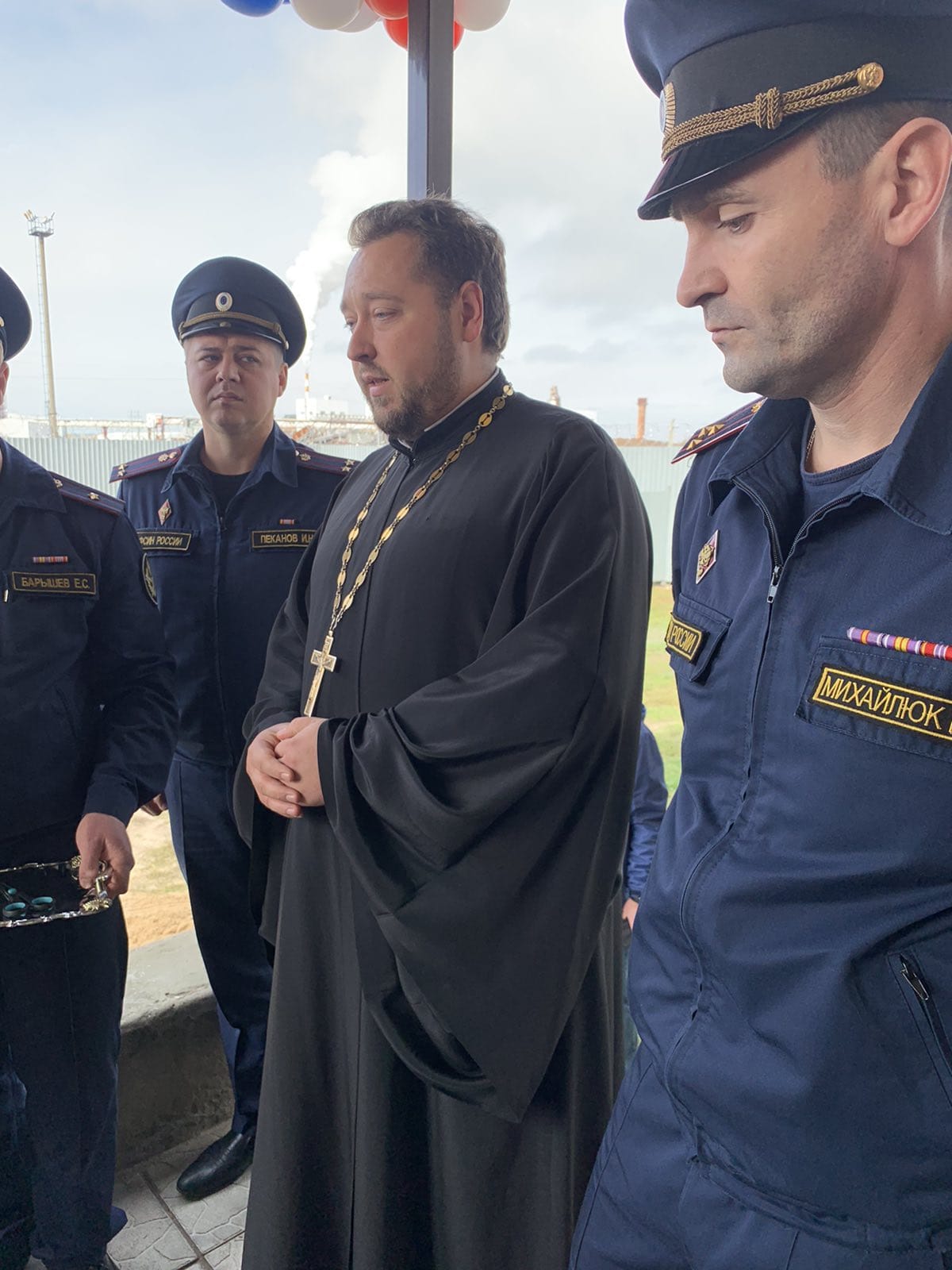 Протоиерей Антоний Шварев принял участие в открытии исправительного центра в Беково 