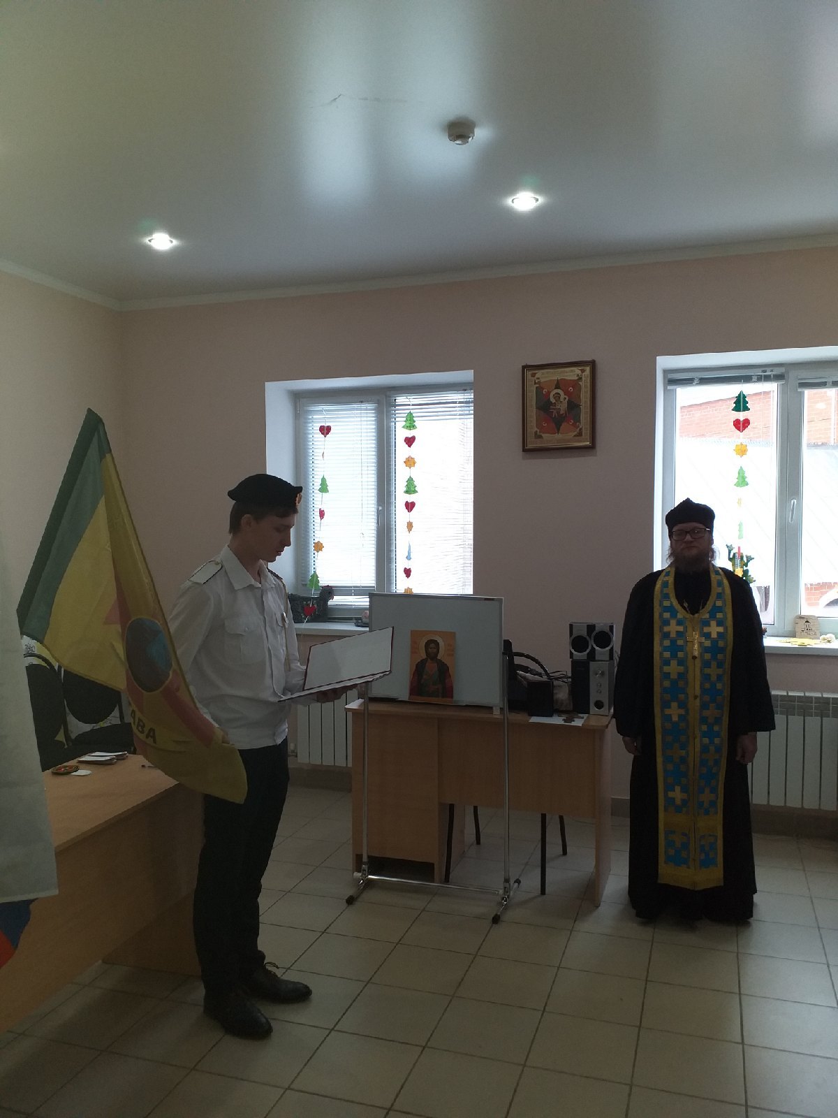Торжественный сбор Пензенской православной дружины "Застава"