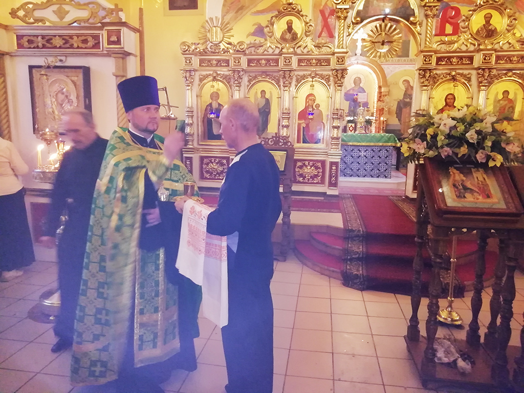 Всенощное бдение в канун праздника Входа Господня в Иерусалим