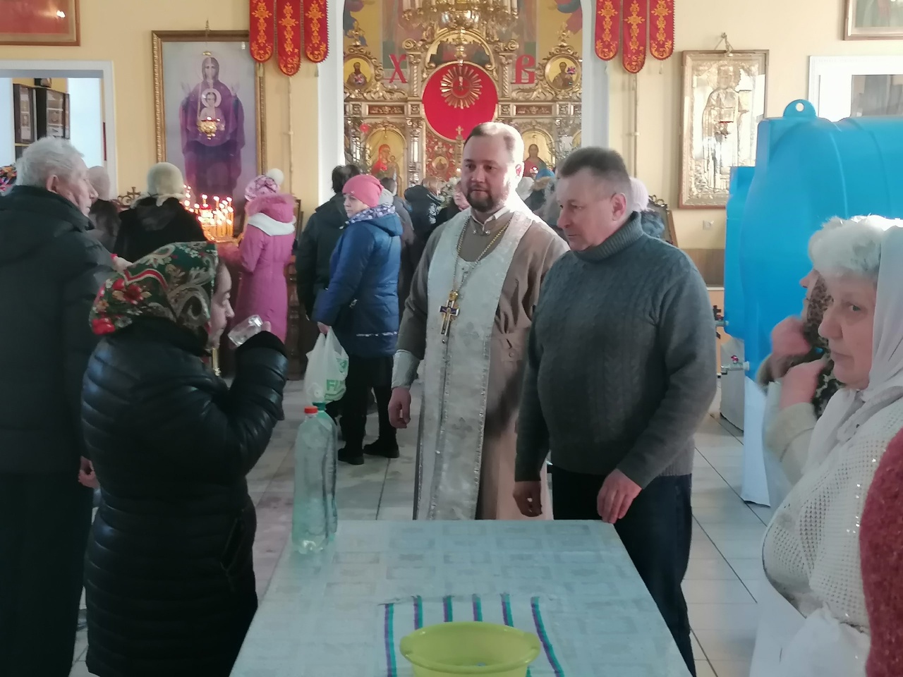Празднование Крещение Господне