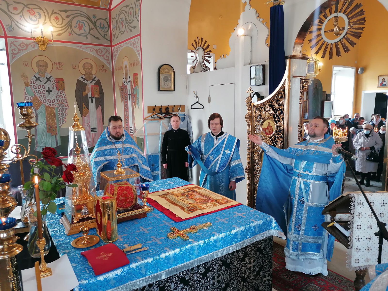Празднование Благовещение Богородицы