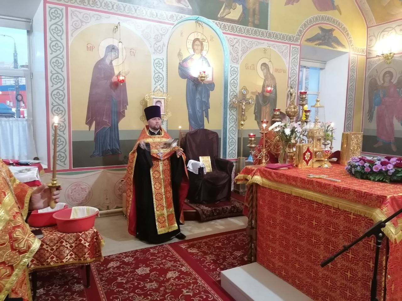 Всенощное бдение в канун празднования Воздвижения Животворящего Креста Господня