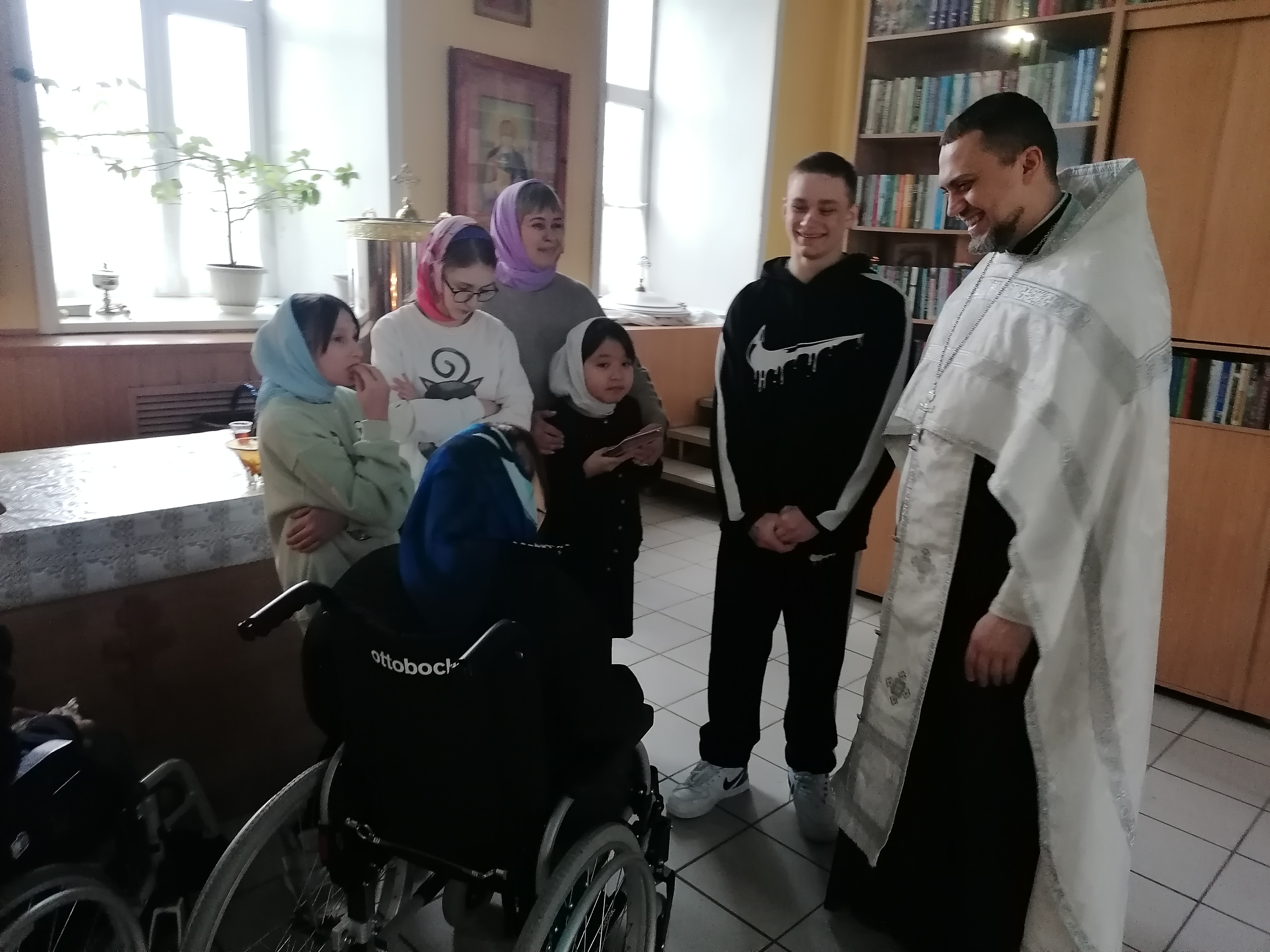 Состоялась духовно-просветительская встреча детей со священником