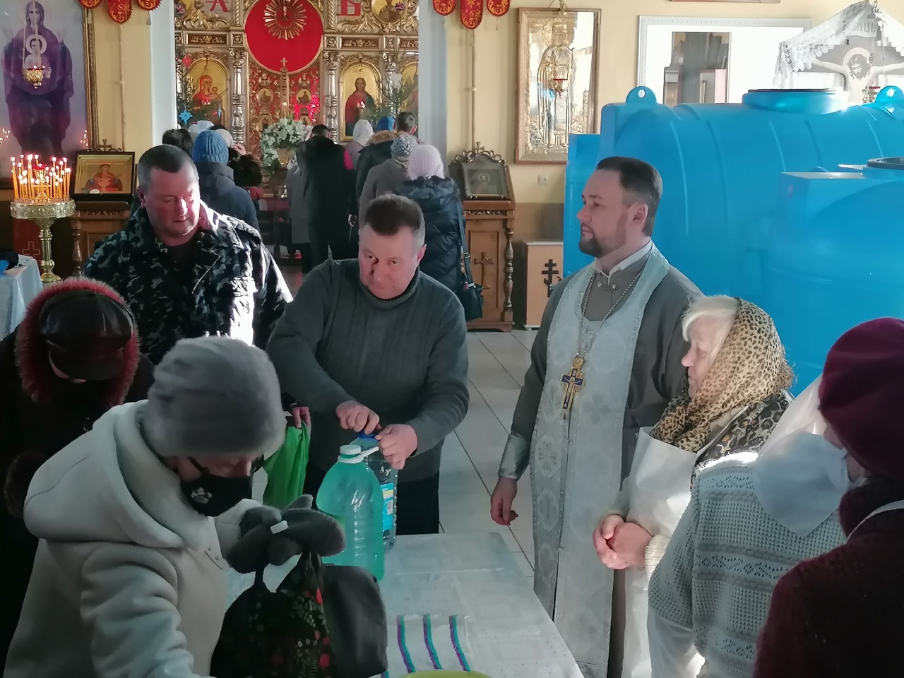 Празднование Крещение Господне