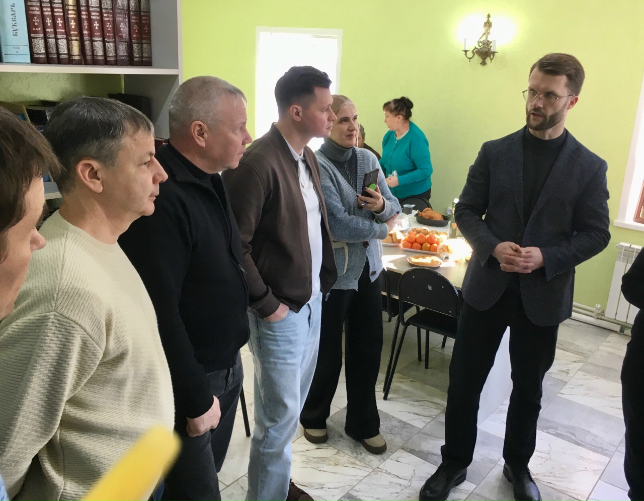 Встреча звонарей Пензенской епархии с генеральным директором Московского колокололитейного завода «ЛИТЭКС» Даниилом Игоревичем Козловым