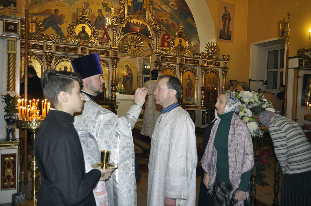Всенощное бдение в канун Рождества Христова