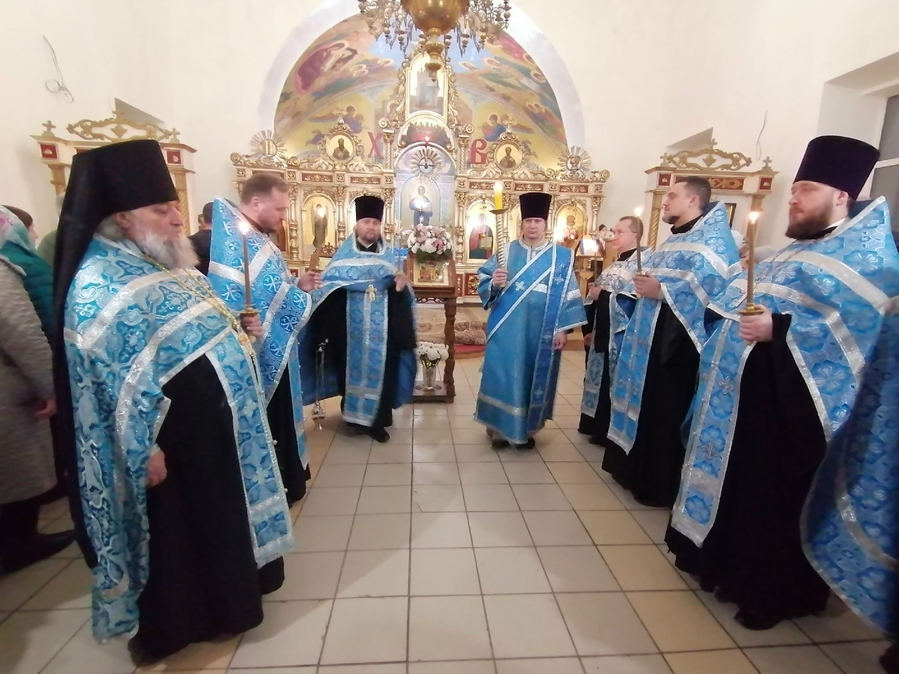 Всенощное бдение в канун празднования Введения во храм Пресвятой Богородицы