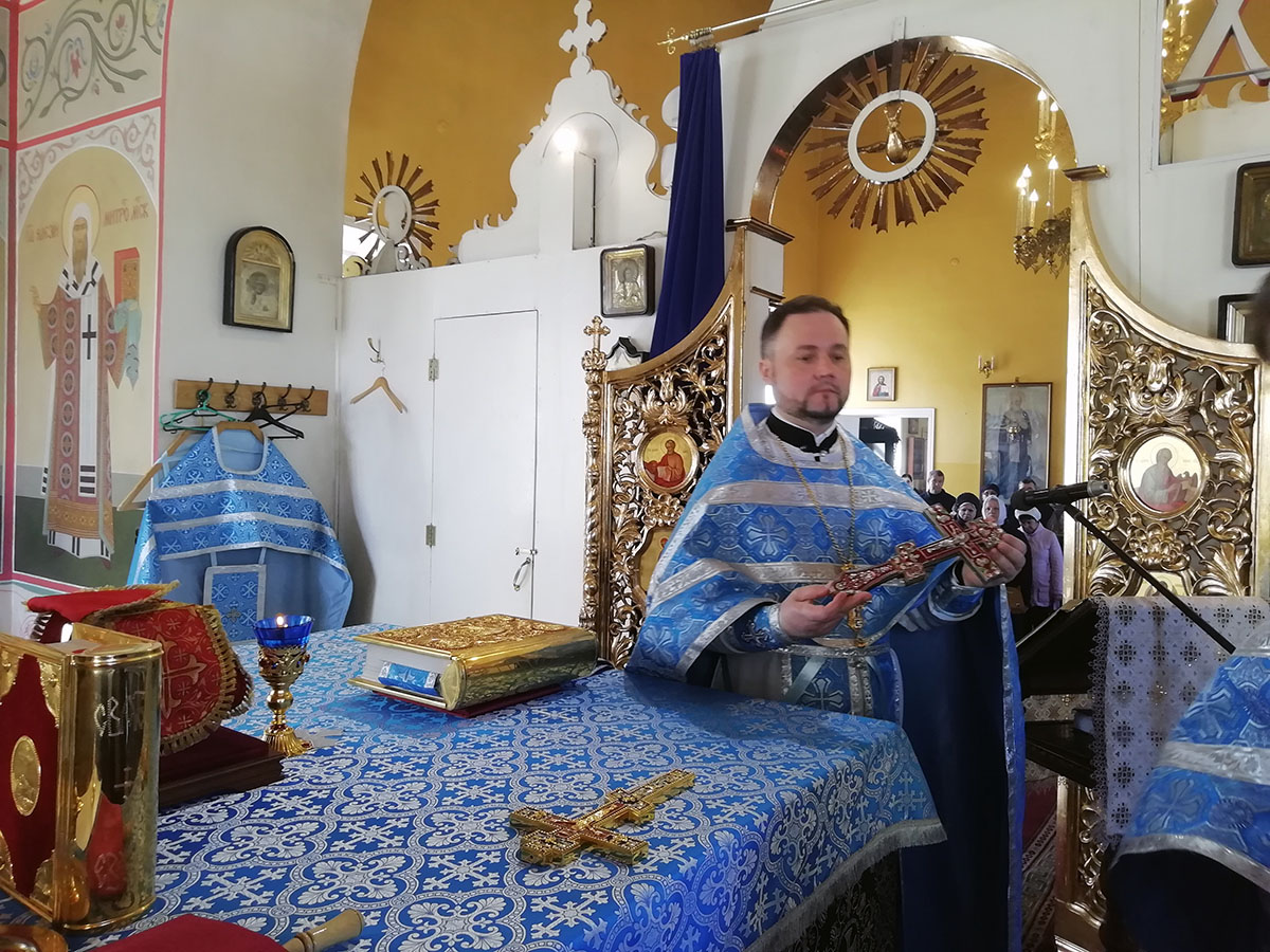 Празднование Благовещения Пресвятой Богородицы