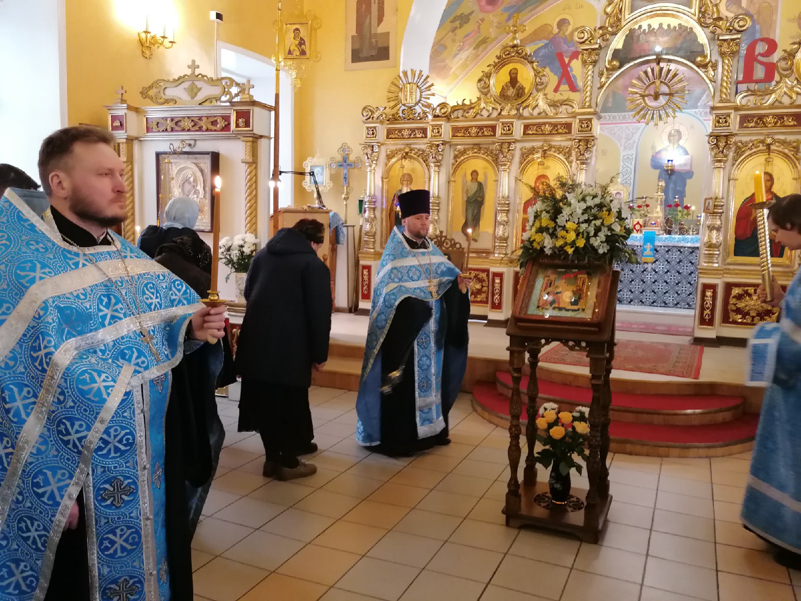  Всенощное бдение в канун праздника Благовещения Богородицы