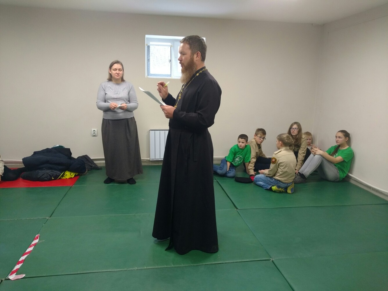 Ребята из 23 отряда Никольского храма НОРД "Русь" приняли участие в состязаниях, посвященные Дню Героев Отечества