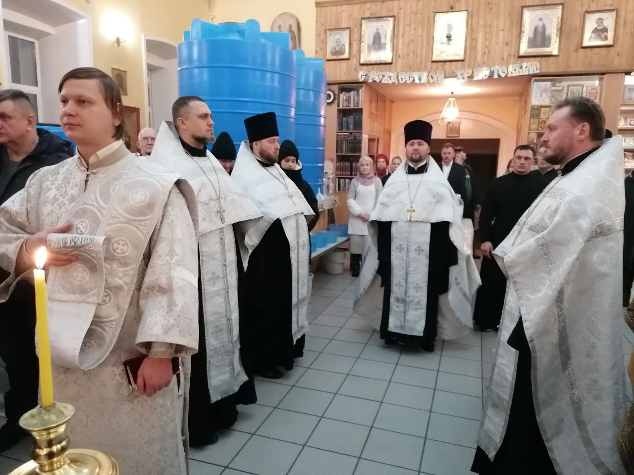 Всенощное бдение в канун Крещения Господня