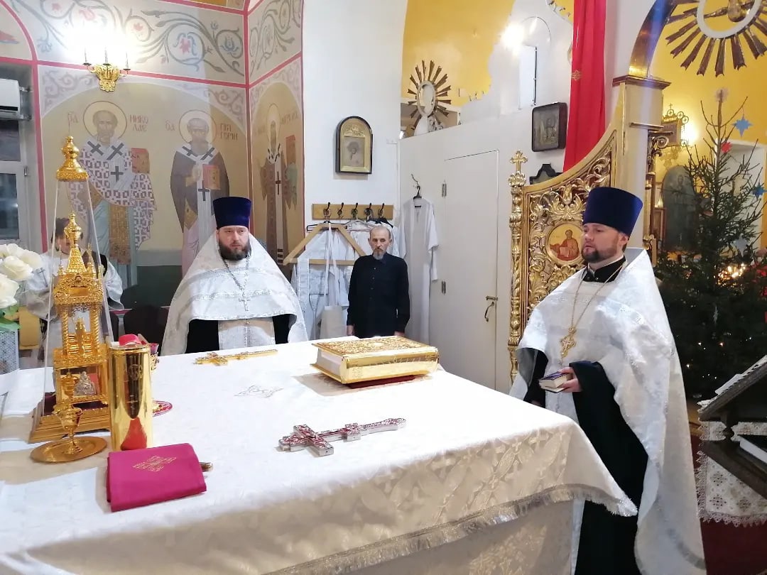 Всенощное бдение в канун праздника Рождества Христова 