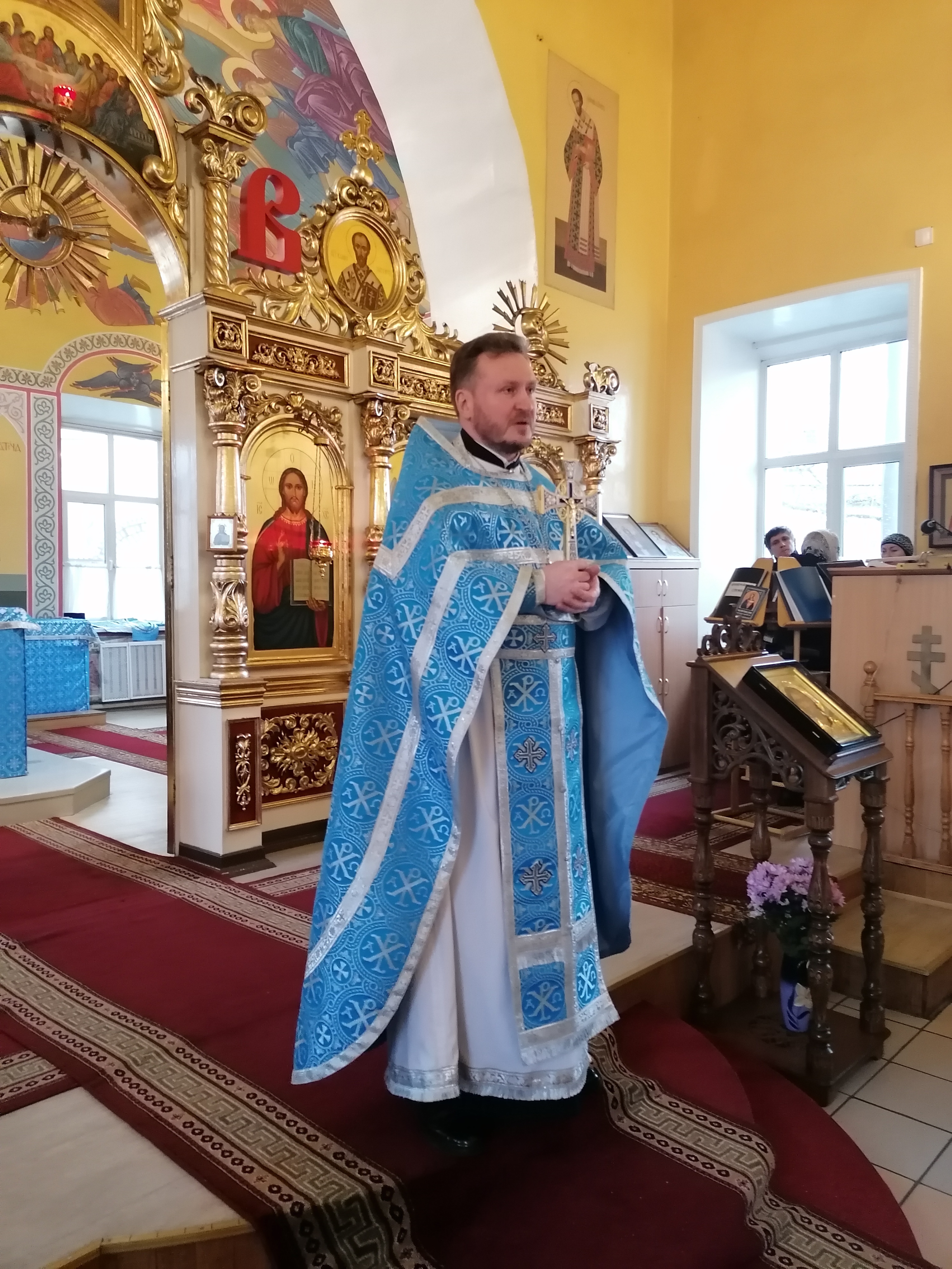Празднование  Введения во храм Пресвятой Богородицы 