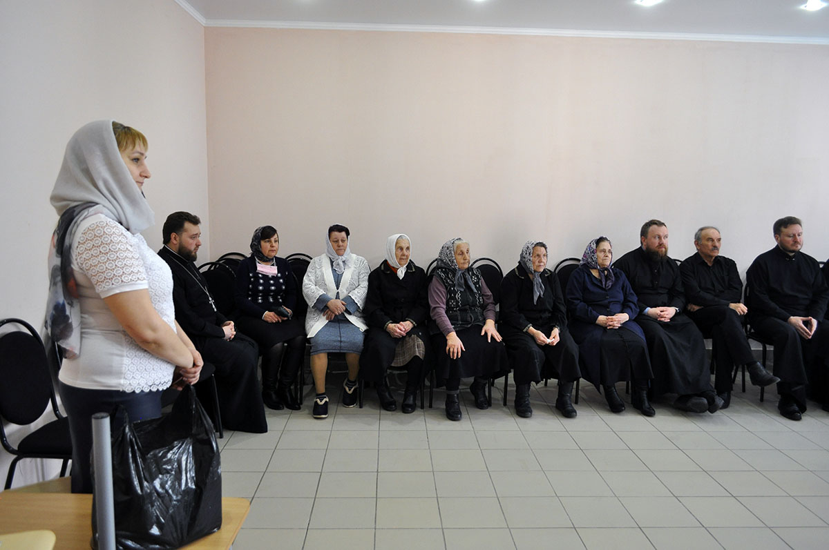 Лекция о профилактике коронавируса в храме