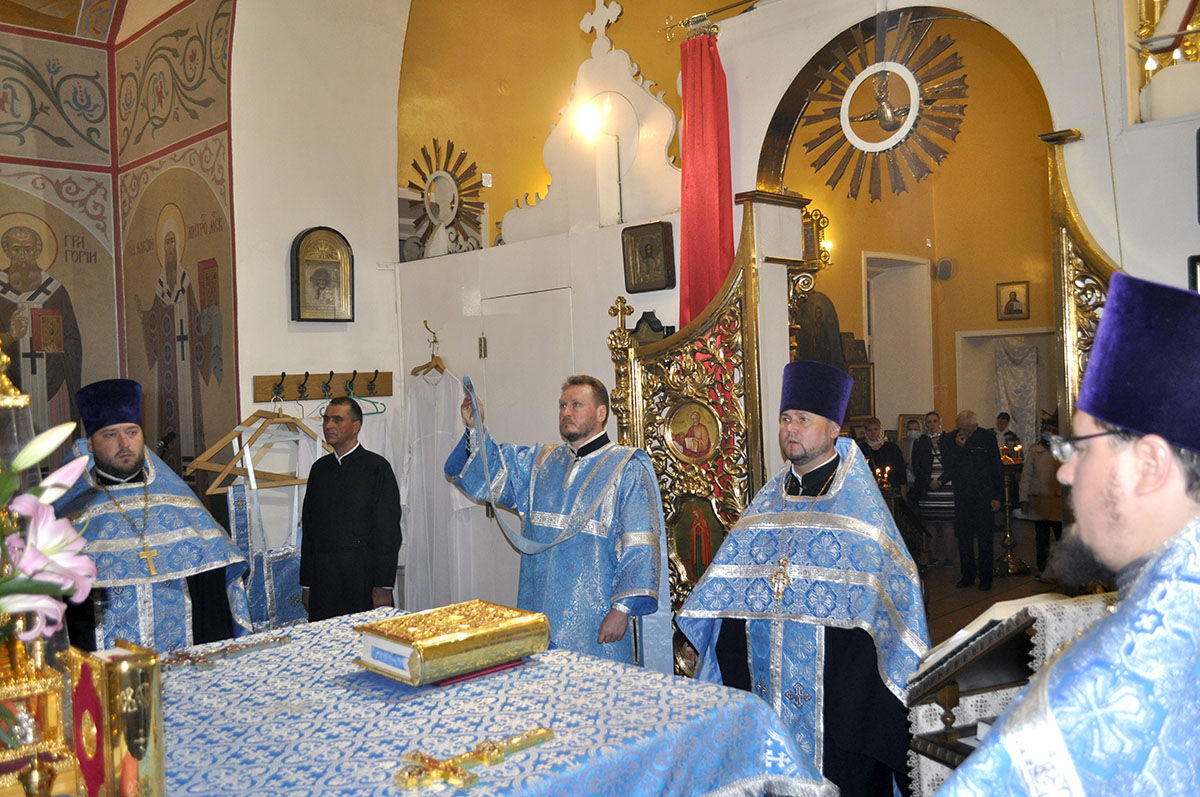 Всенощное бдение в канун празднования Рождества Богородицы