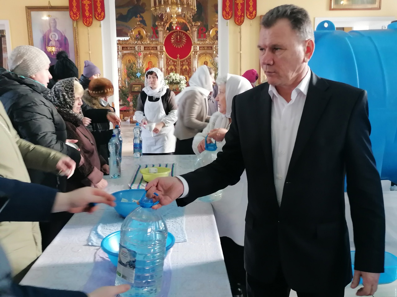 Празднование Крещение Господне