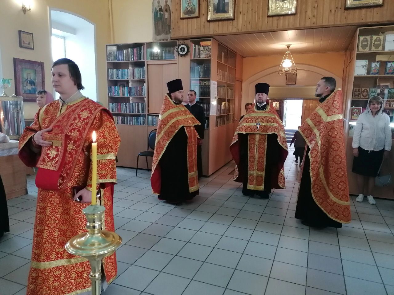 Всенощное бдение в канун престольного праздника нашего храма 