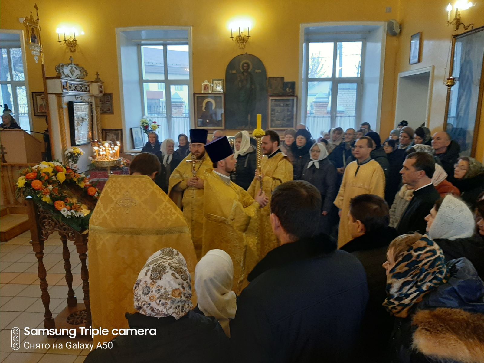 Празднование престольного праздника нашего храма