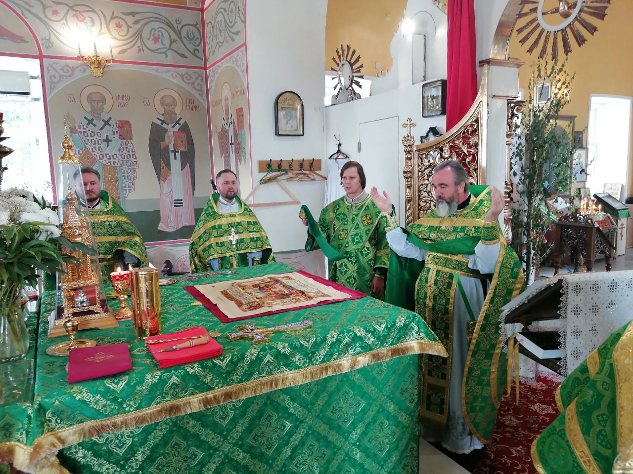 Богослужения в день памяти блаженного Иоанна Кочетовского 