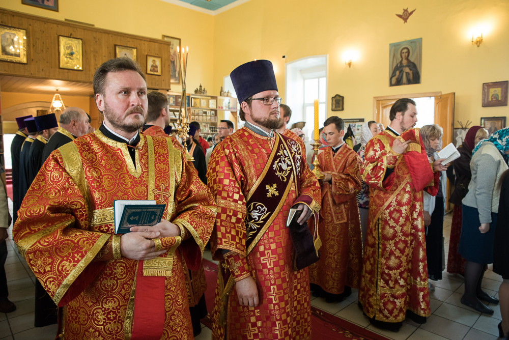 Митрополит Серафим совершил всенощное бдение в нашем храме