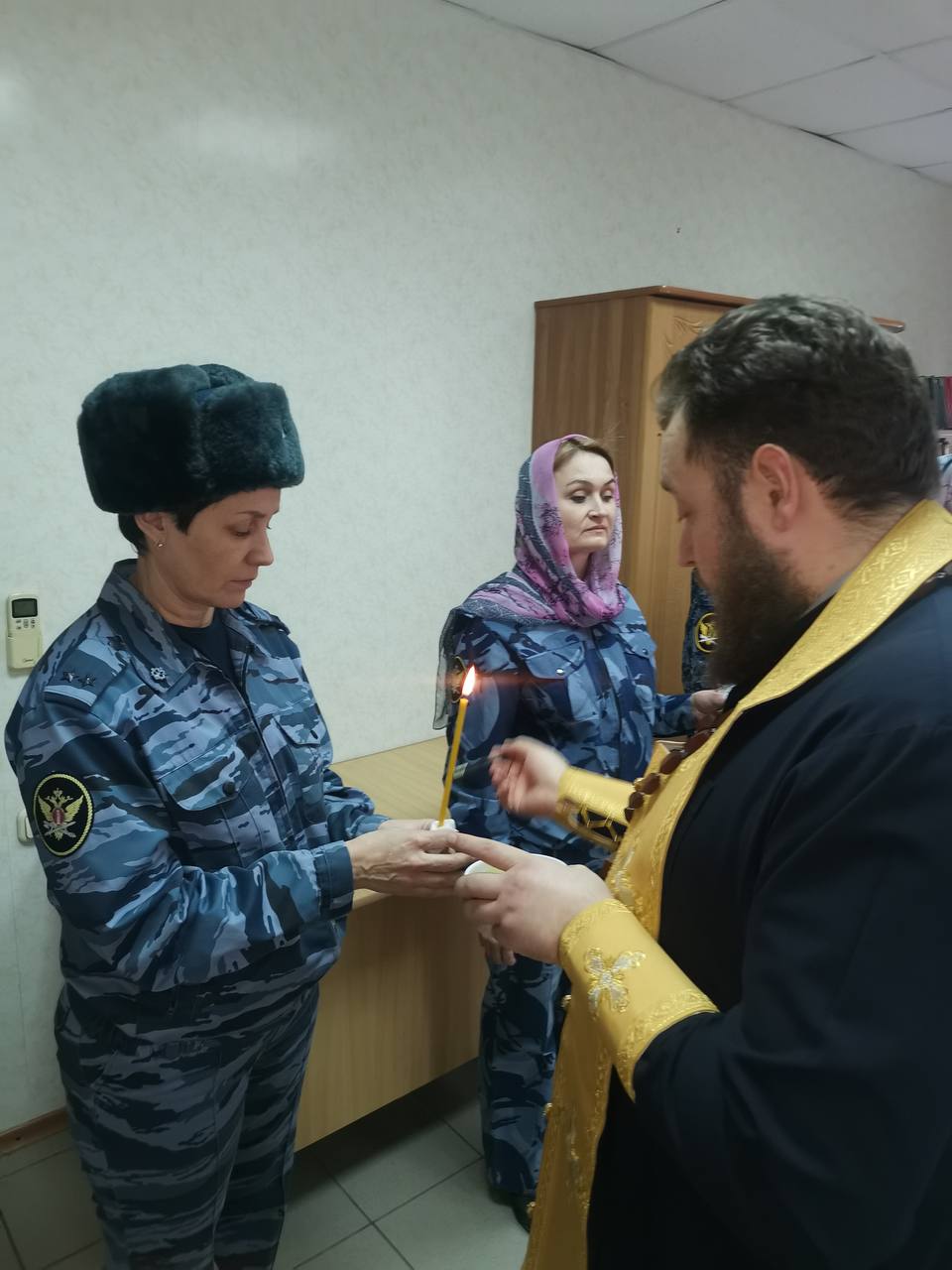  Протоиерей Антоний Шварёв совершил Соборование в УФСИН