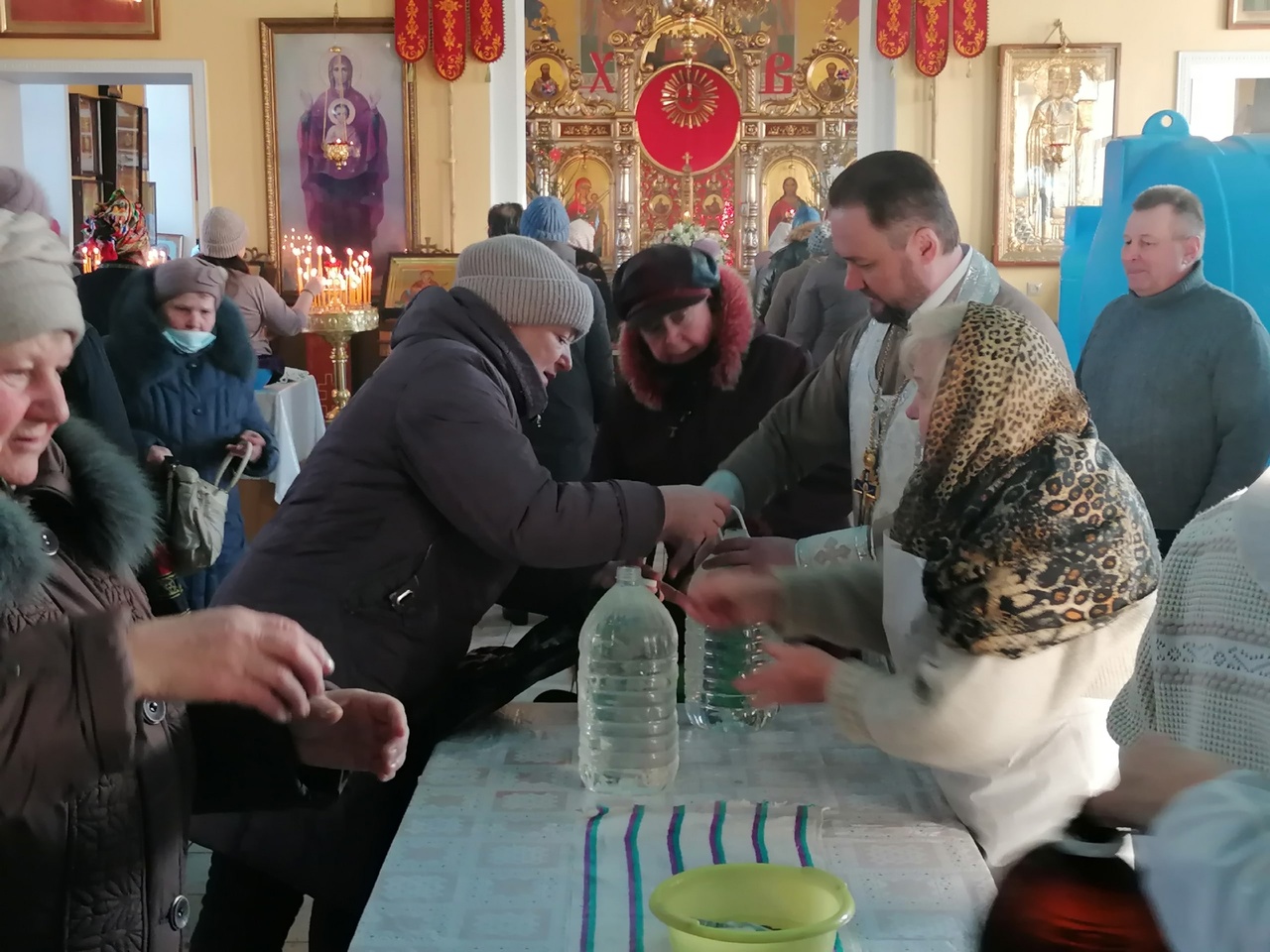 Празднование Крещение Господне