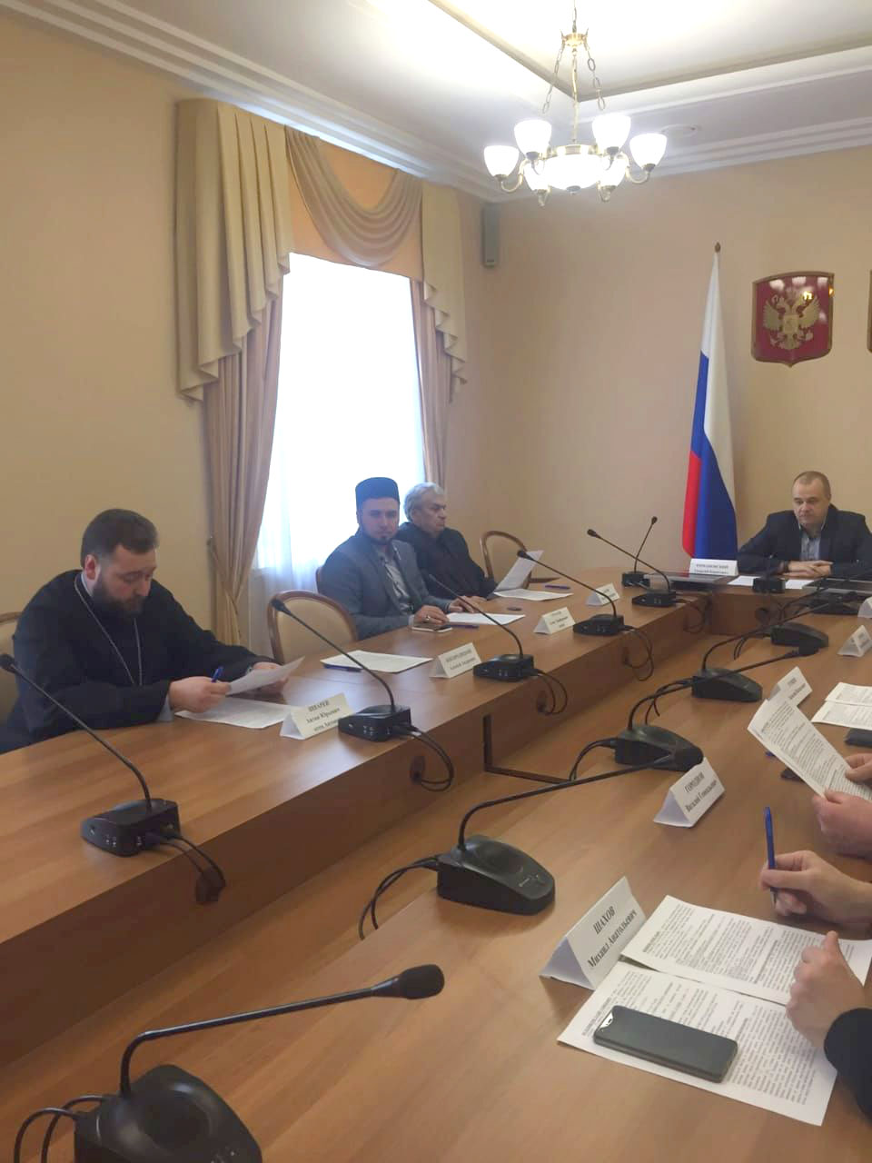 Протоиерей Антоний Шварёв принял участие в заседании комиссии по вопросам помилования