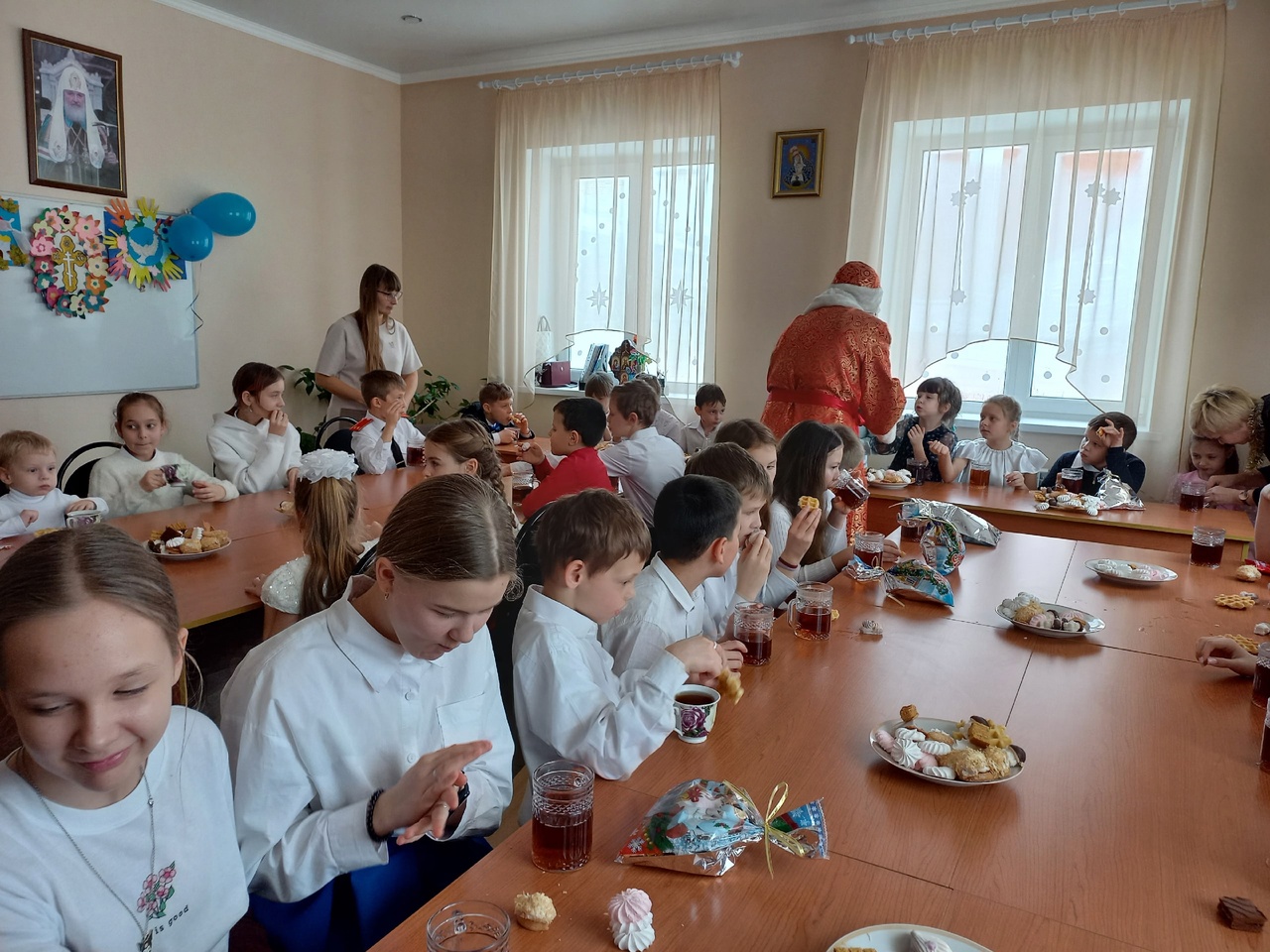 В воскресной школе состоялся Рождественский утренник