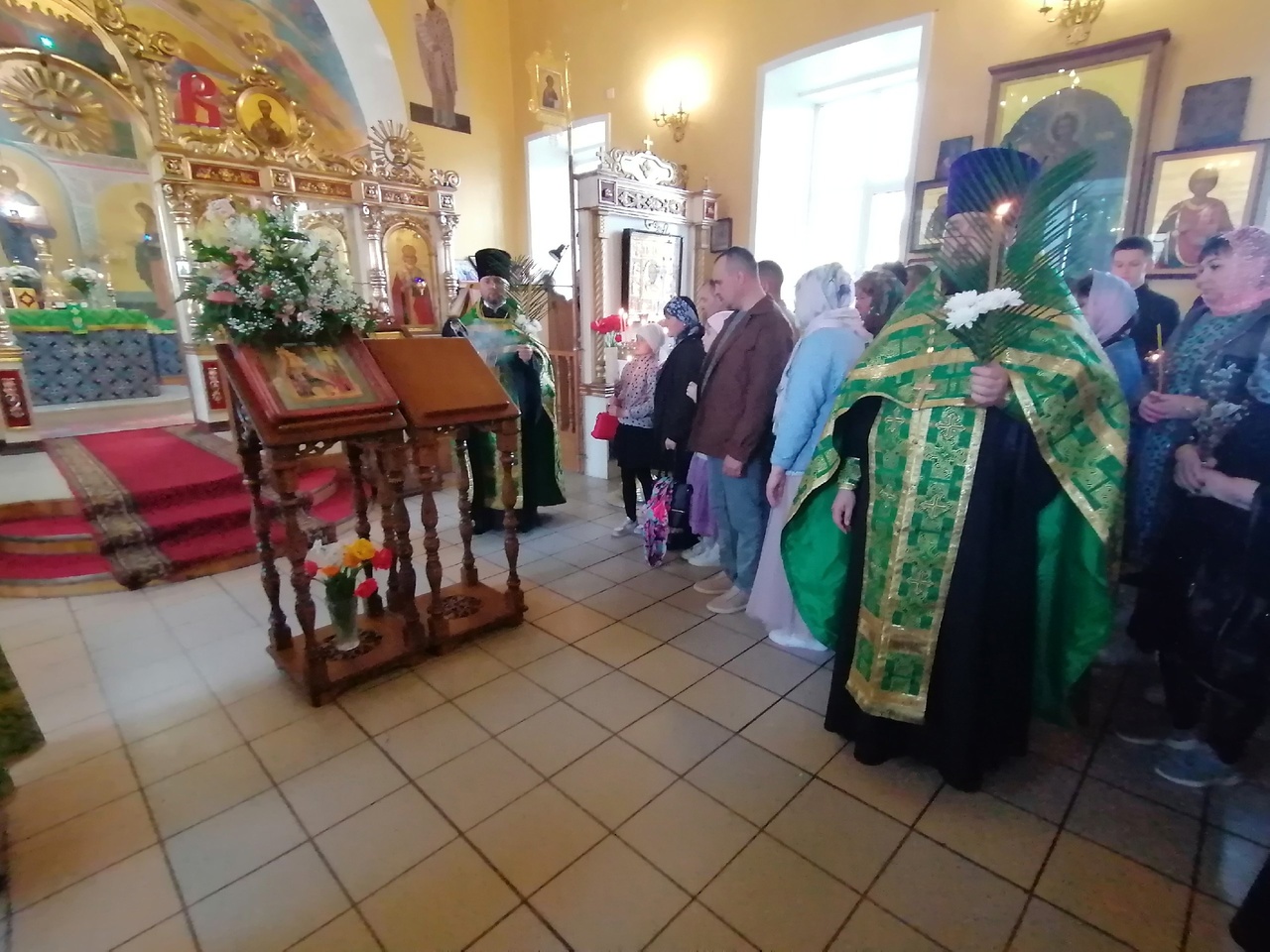 Всенощное бдение в канун Входа Господня в Иерусалим
