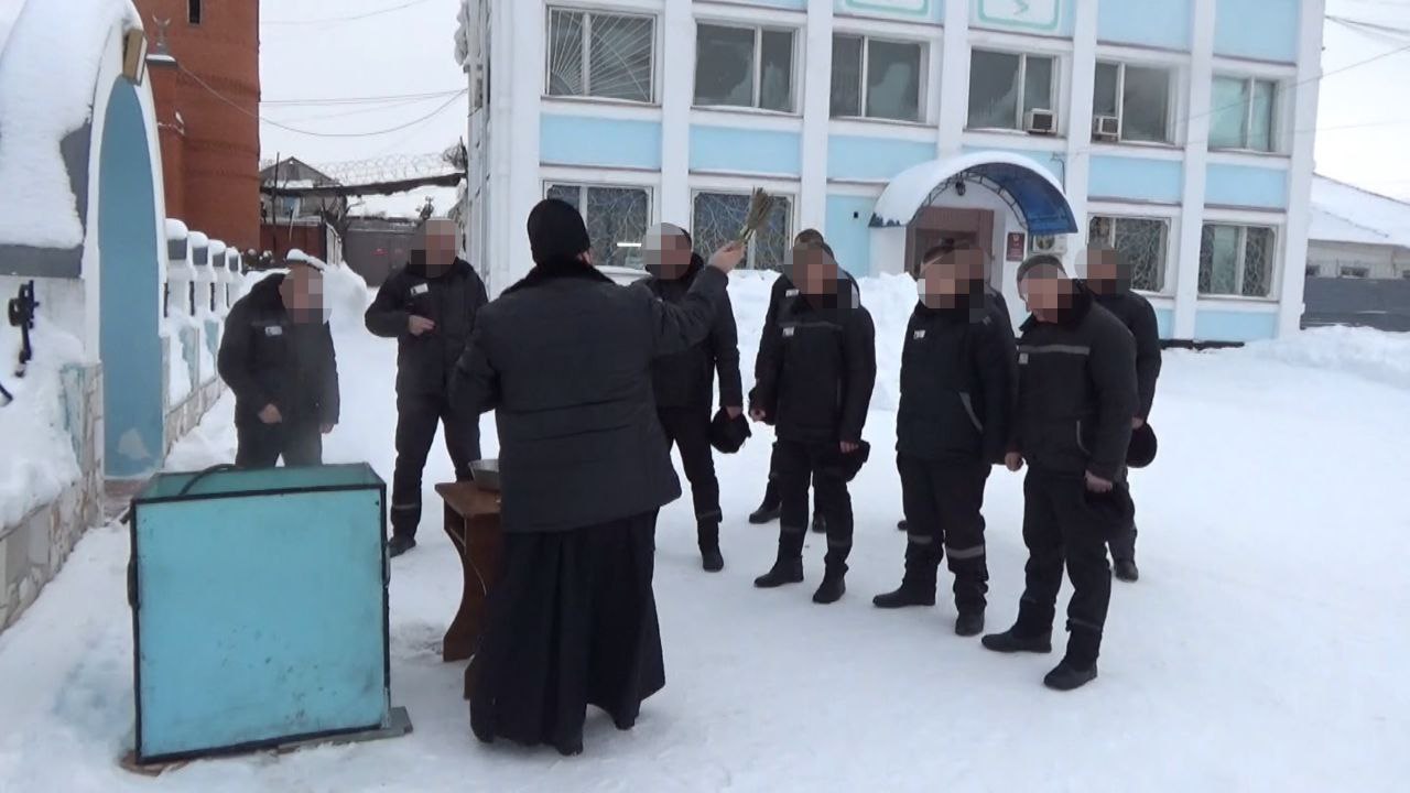 Празднование Крещение Господне в учреждениях УФСИН