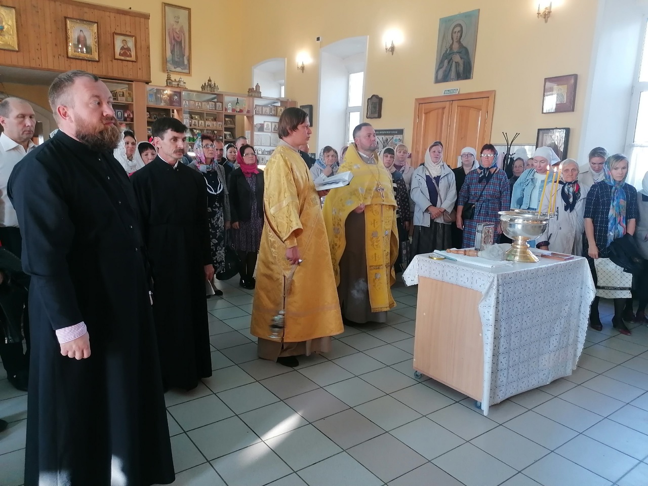 Богослужение в Неделю 15-ю по Пятидесятнице