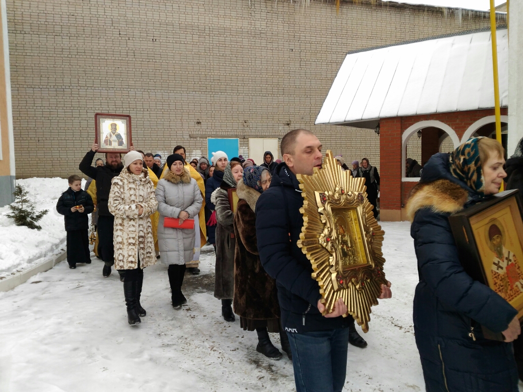 Престольный праздник нашего храма в честь святителя Николая, архиепископа Мир Ликийских, чудотворца
