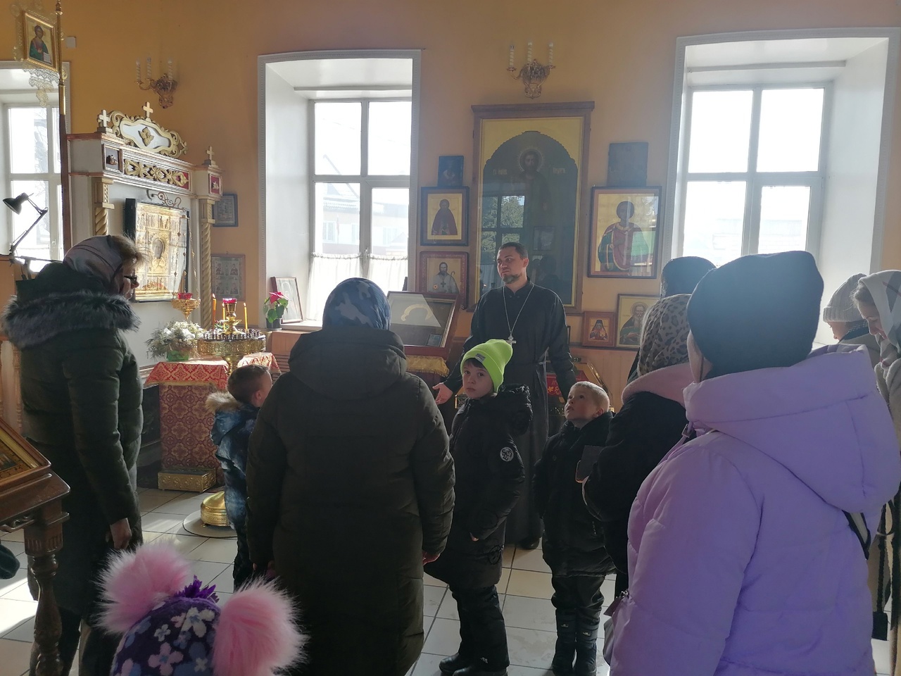 Состоялась экскурсия по храмовому комплексу дошкольников из детского сада