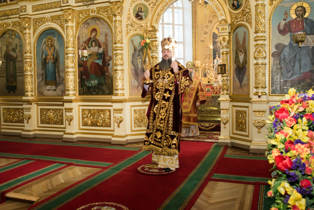 В праздник Собора новомучеников и исповедников Церкви Русской митрополит Серафим принял поздравления с днем Ангела