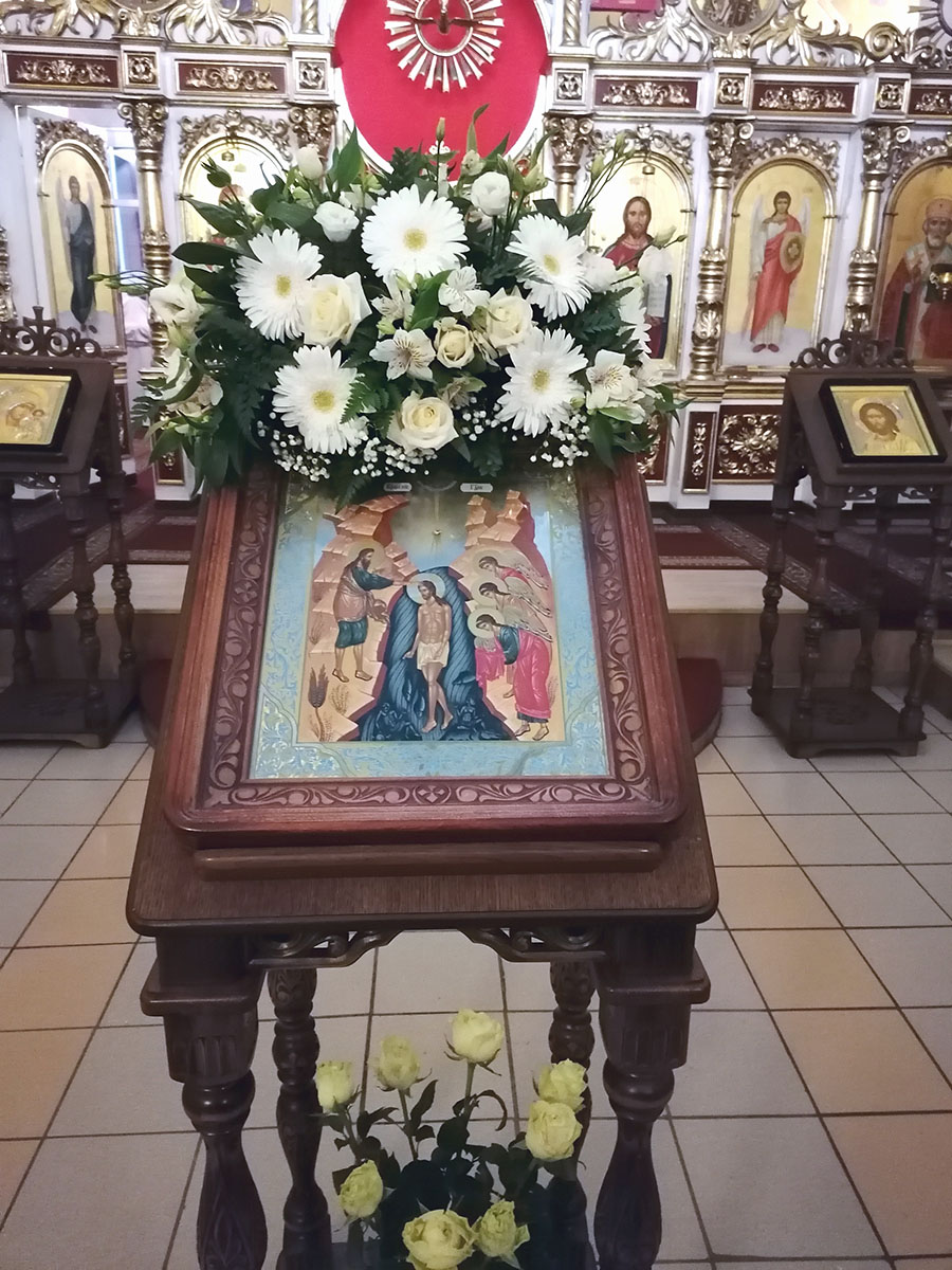 Крещенский сочельник в нашем храме