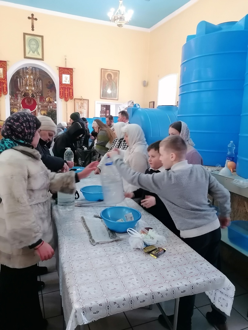 Празднование Крещение Господне