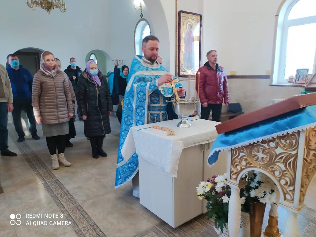 Литургия в Неделю 24-ю по Пятидесятнице в Камайке