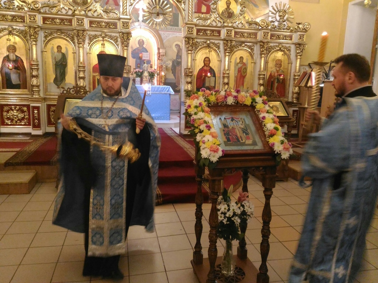 Всенощное бдение накануне праздника Введения во храм Пресвятой Богородицы